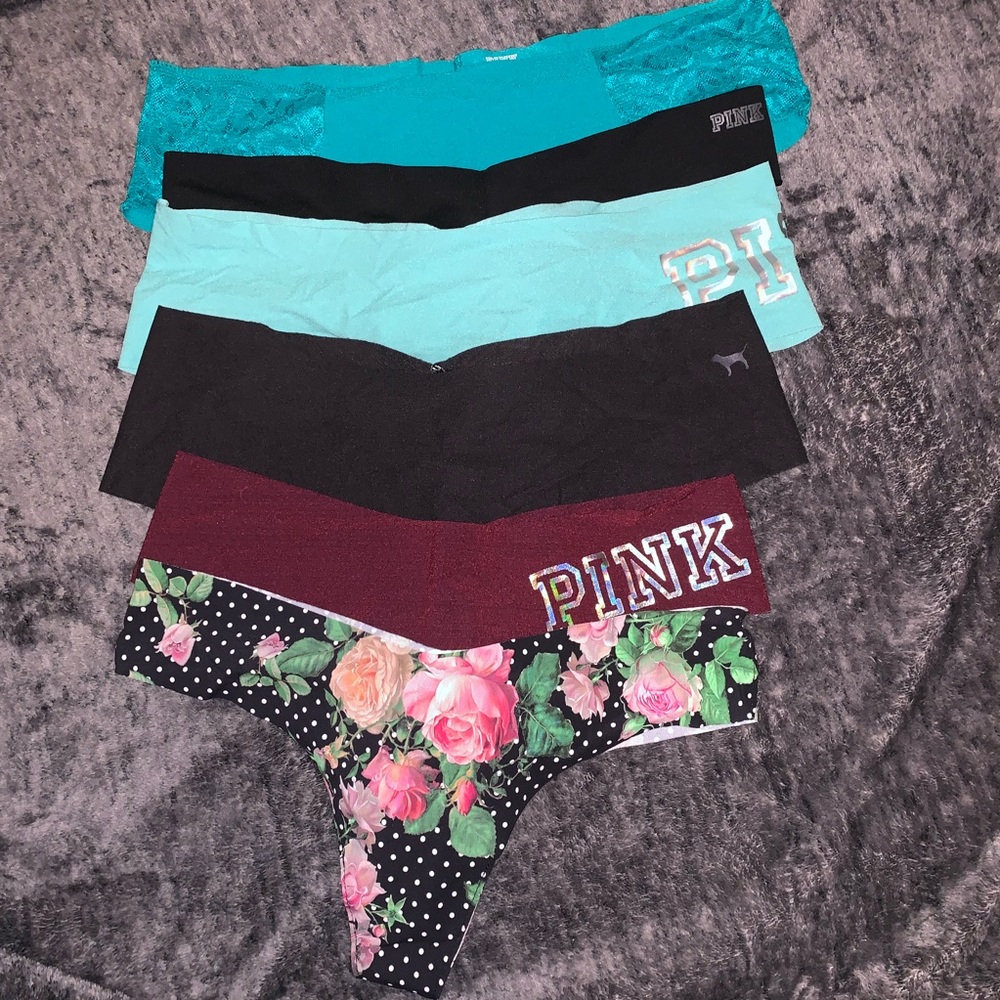 Pink seamless underwear